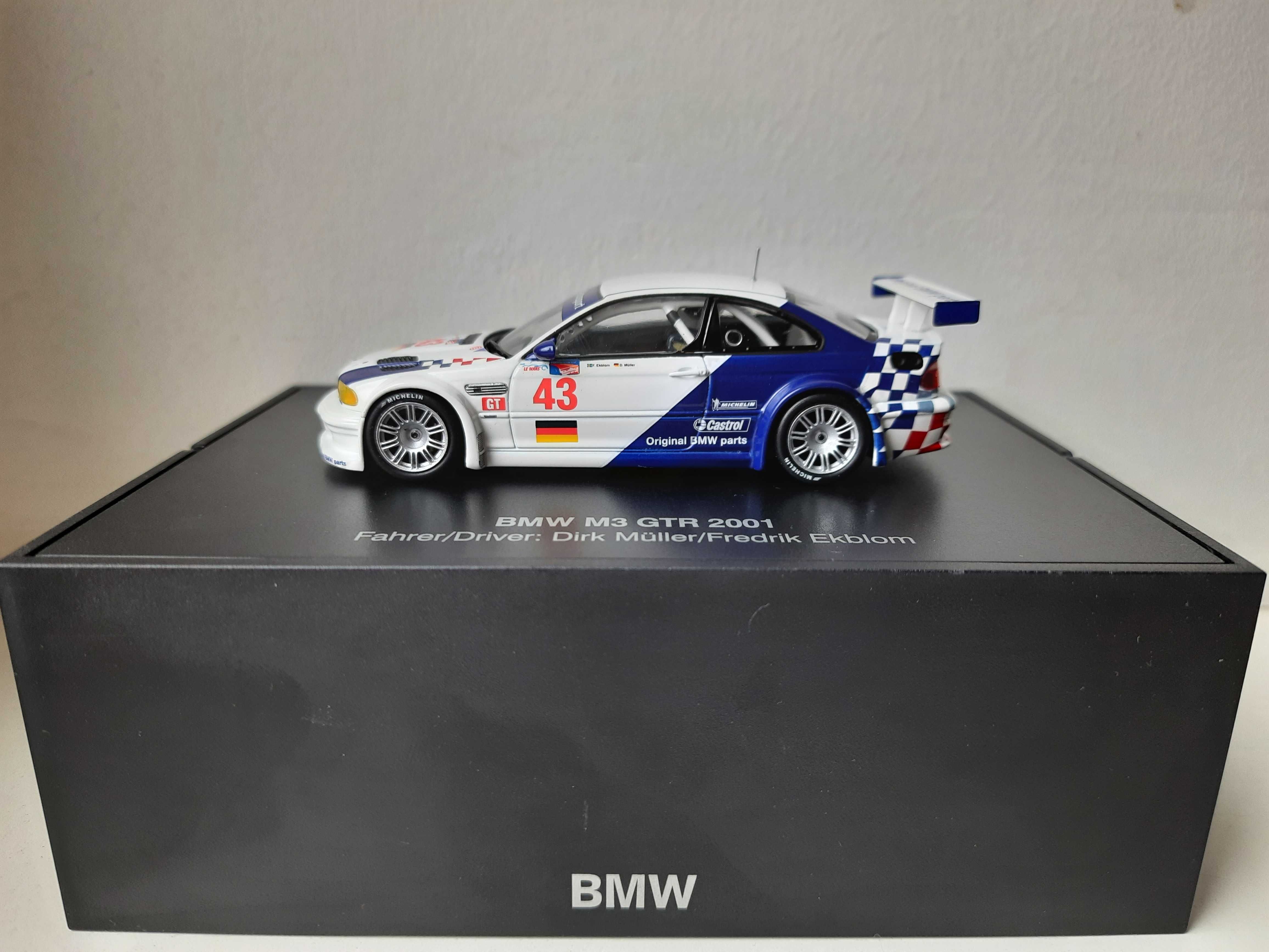 Модель автомобиля BMW M3 GTR 2001 (E46)