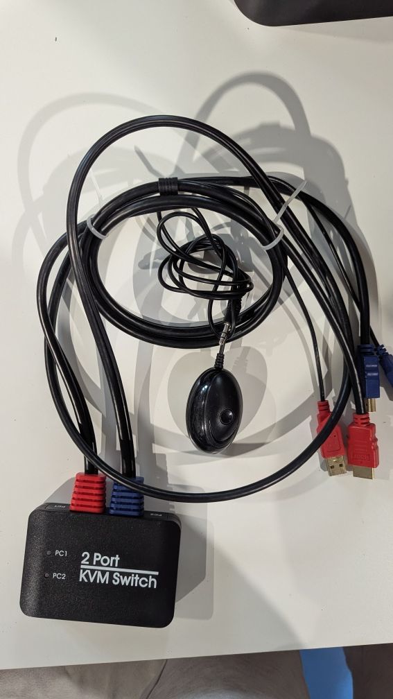 Switch KVM USB + HDMI 2/1 Sacetronic SPH-KVM21