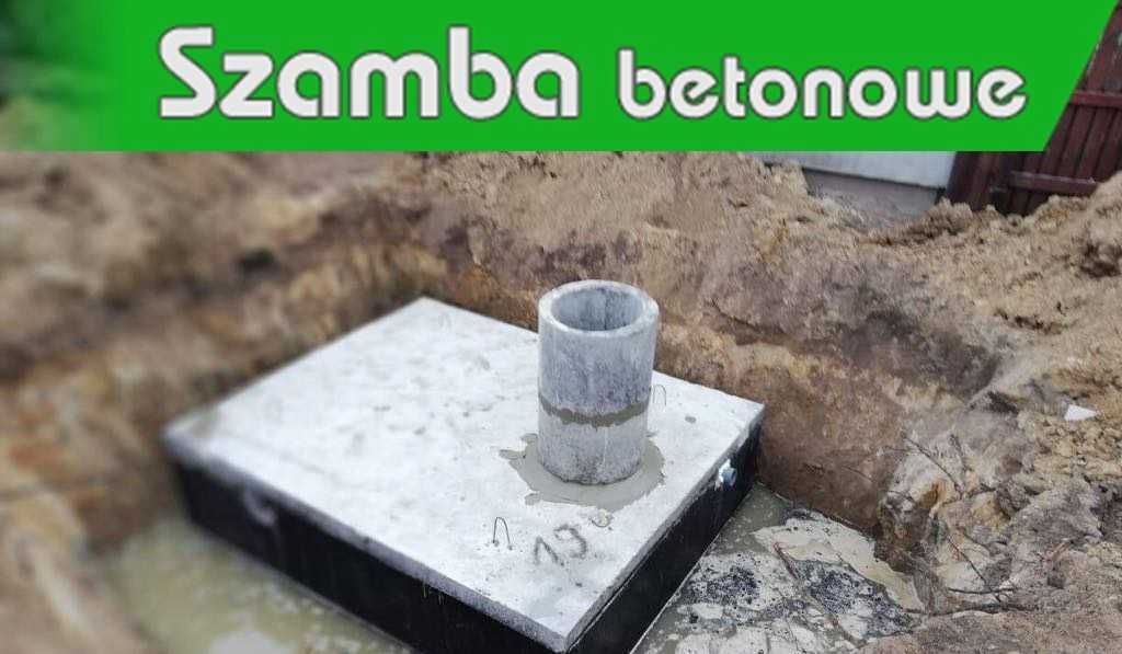 Szambo betonowe 10m3, Poznań  Szamba zbiorniki na Deszczówkę PRODUCEN