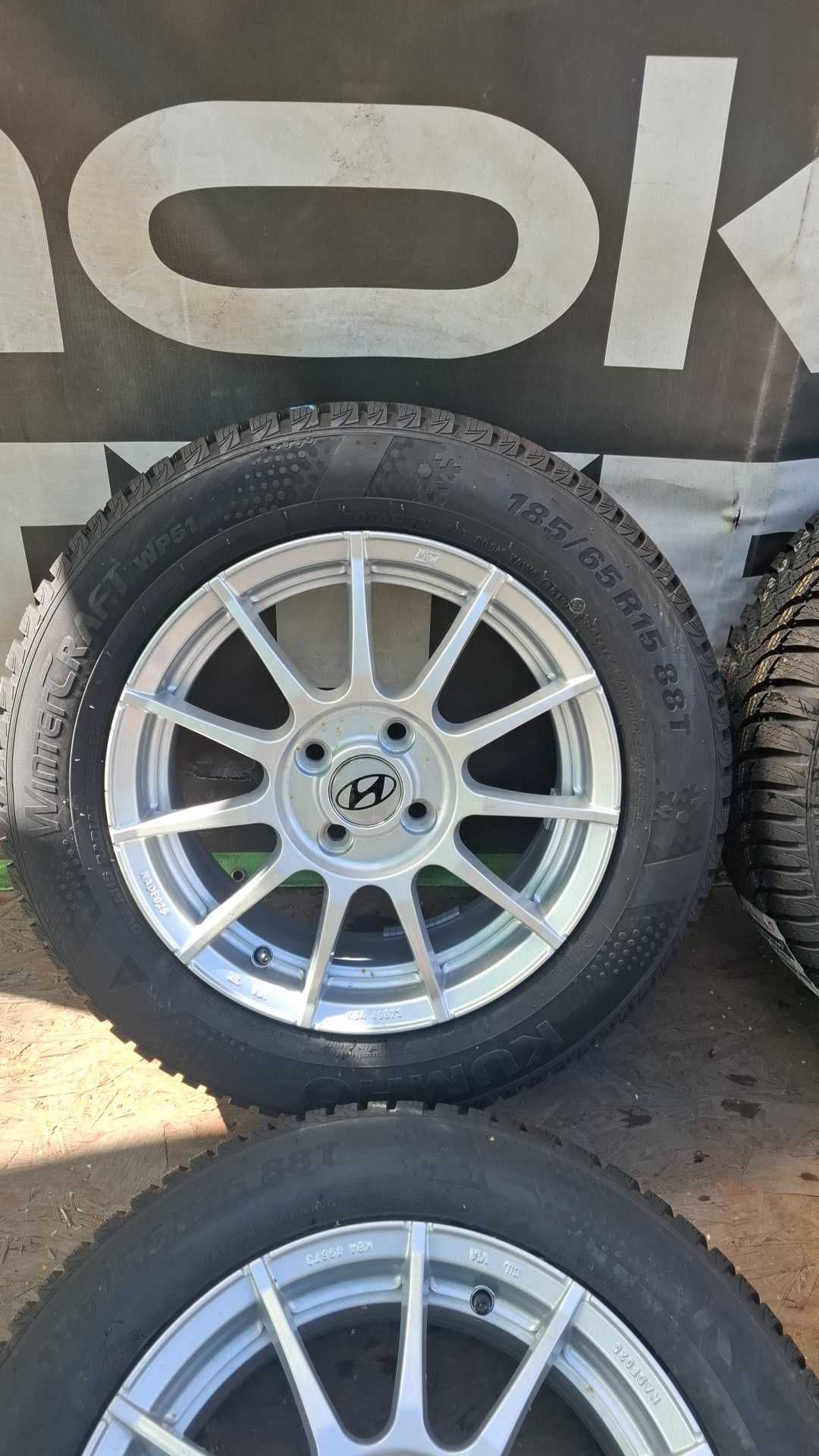 Felgi aluminiowe ! 15 cali ! 4X100 ! Kia Hyundai MONTAŻ NOWE !