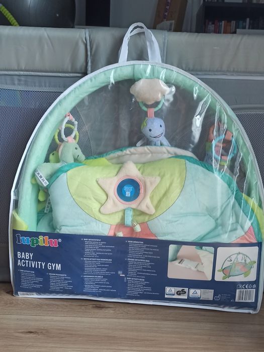 Mata edukacyjna dla niemowlaka Lupilu żółw