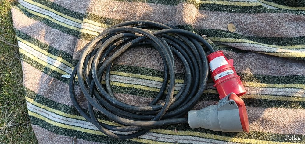 Kabel, przedłużacz, siłowy 380v