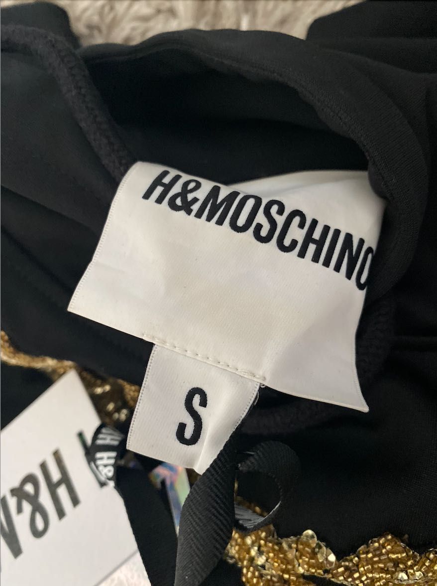 Bluza sukienka Moschino x H&M rozmiar S