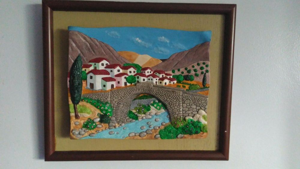 Quadro em louça