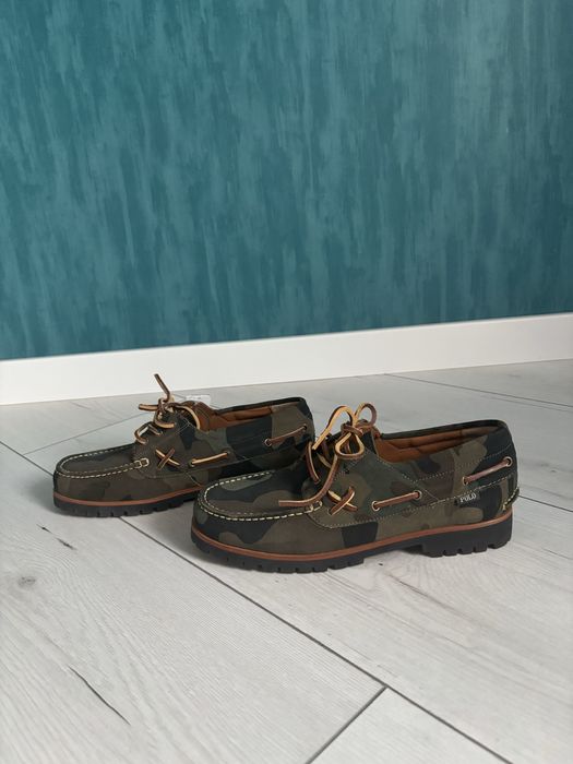 Замшеві туфлі-човники Polo Ralph Lauren