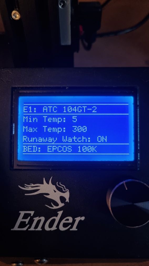 Ender 3 Skr 1.3 tmc2209 stealthburner clockwork 2 drukarka 3d