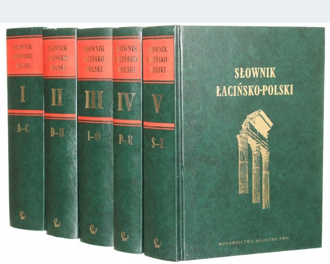 Słownik łacińsko polski I-V