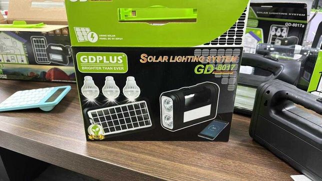 Ліхтар  Solar lighting system gd-8017 ОПТ