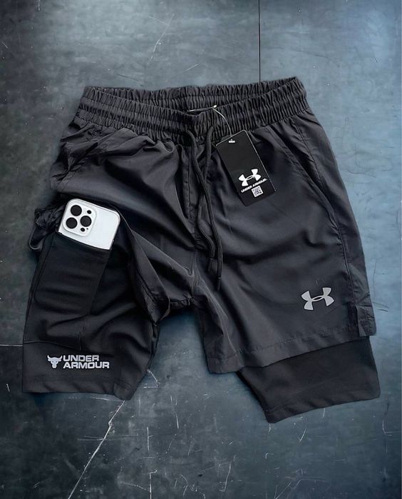 Компресійні шорти спортивні чоловічі для спорту та залу Under