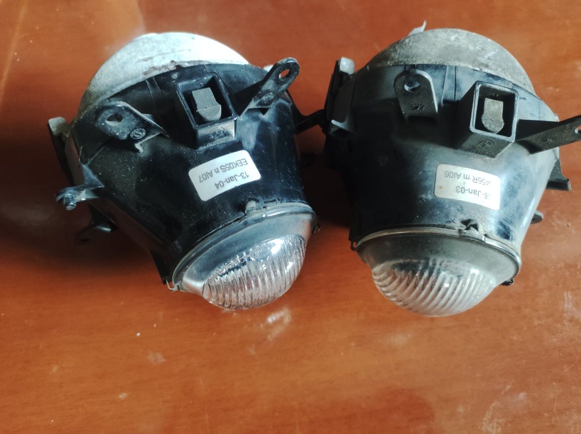 Grelha lado condutor pára-choques, faróis, pilar, suportes BMW e46 320