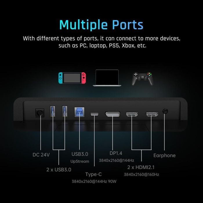 KTC M27P20 Pro Mini LED Игровой Монитор 27"/ 160Гц / 4К / HDR