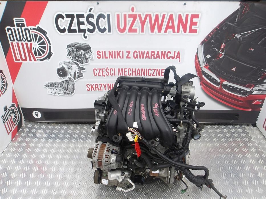 SILNIK NISSAN QASHQAI 2.0 16V MR20 117 TYS