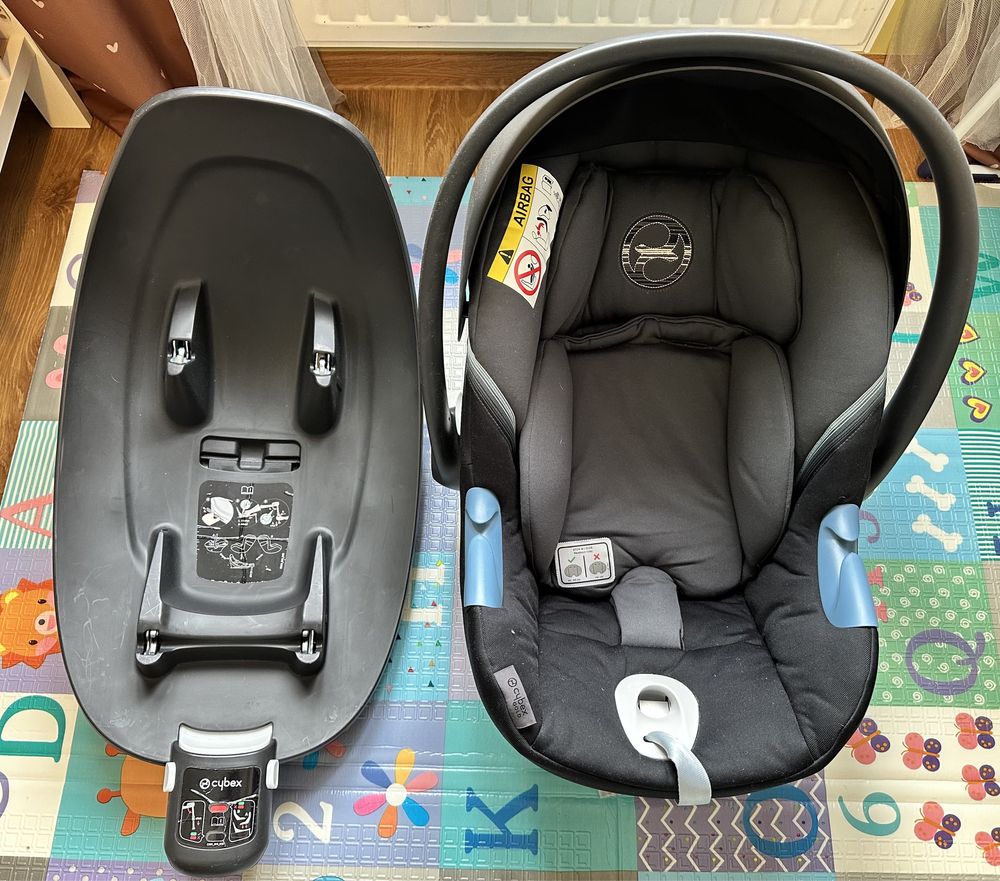 Fotelik + baza cybex aton m i-size