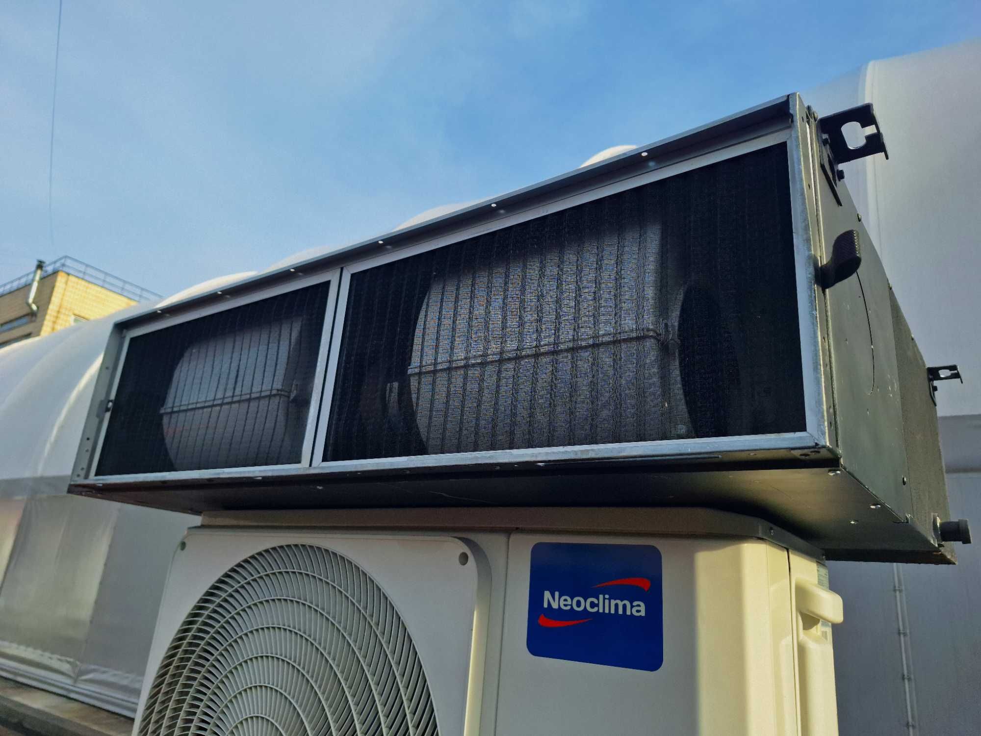 Інверторний промисловий кондиціонер 150 м² Neoclima канальний Монтаж!