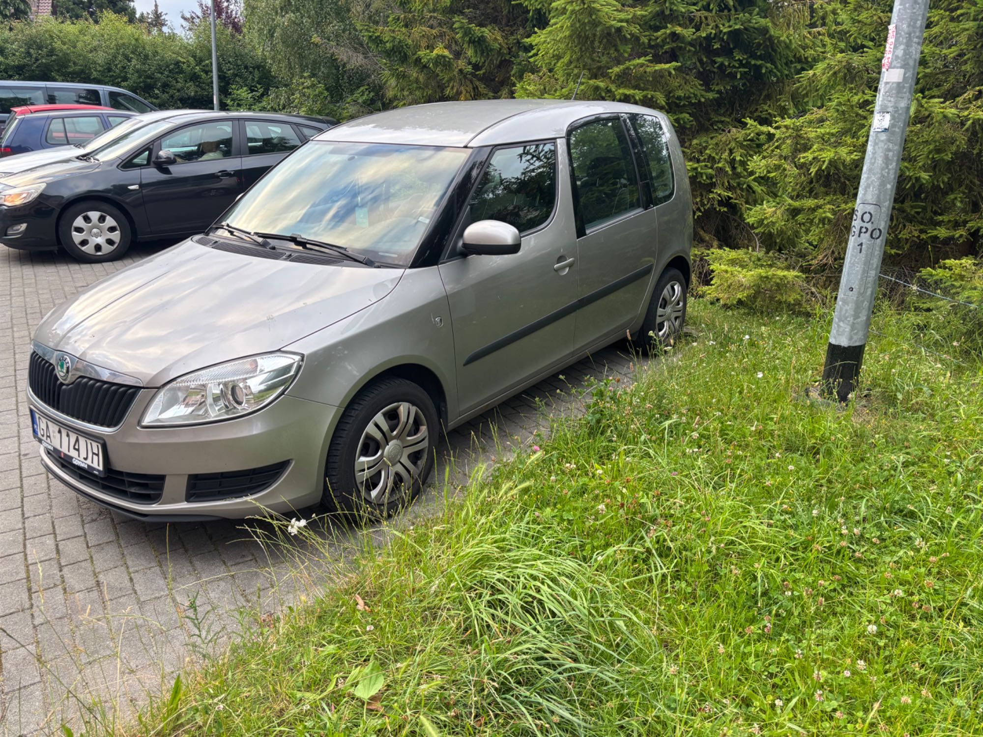 Skoda Roomster 2011 rok produkcji 1.4 16v MPI z LPG