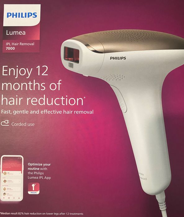 Фотоепілятор Philips Lumea 7000