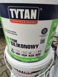 Tynk Silikonowy TYTAN 25kg IS53  Elewacyjny