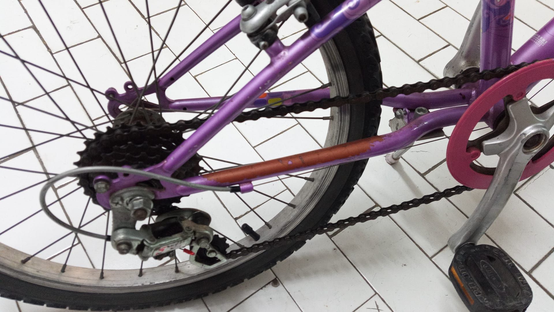 Bicicleta vintage criança