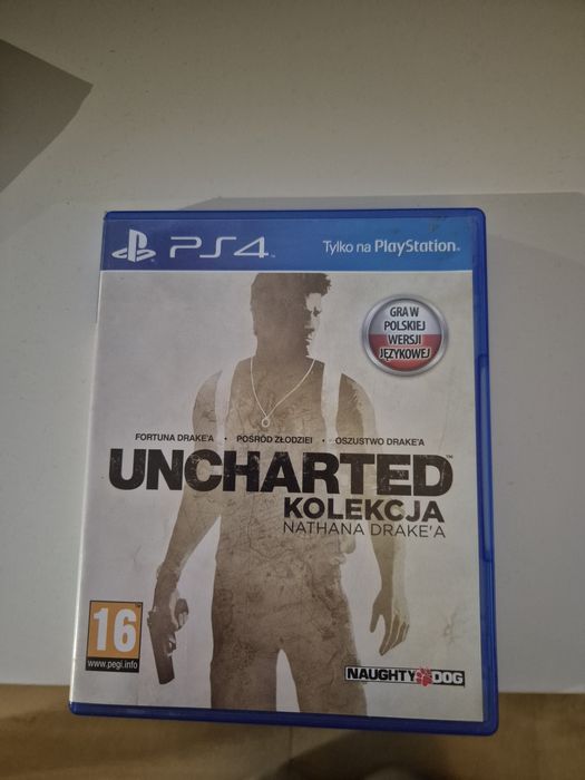 Uncharted kolekcja 3 gry polski ps4 ps5