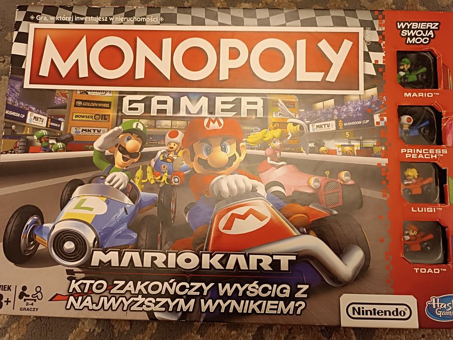 Gra Monopoly Mario Kart