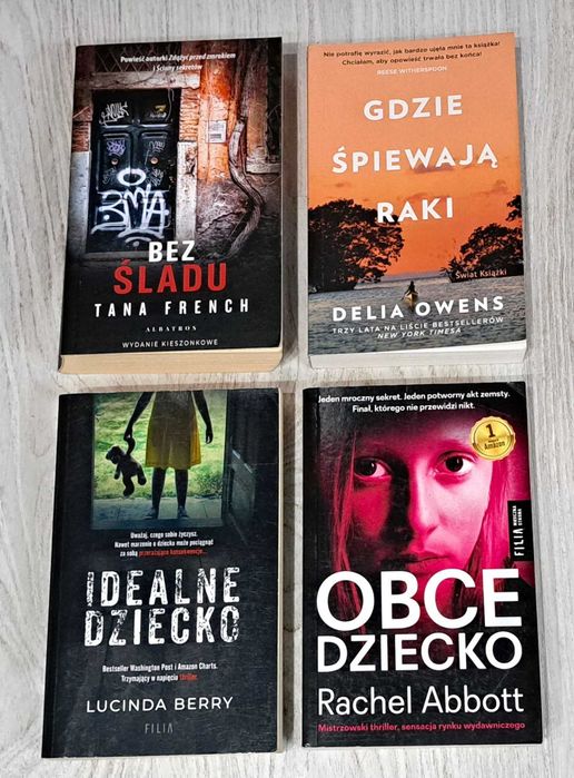 Delia Owens Gdzie śpiewają Lucinda Berry Idealne dziecko Abbott Obce