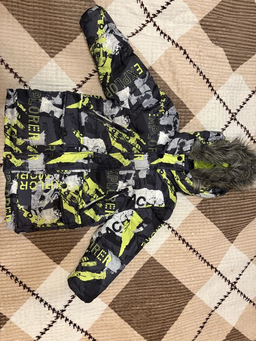 Зимова куртка для хлопчика 4–5 років (104–110 см)