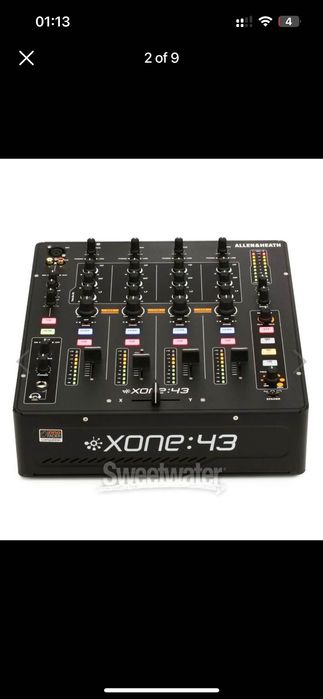 Allen & Heath Xone:43 4+1
Channel Analogue DJ Mixer