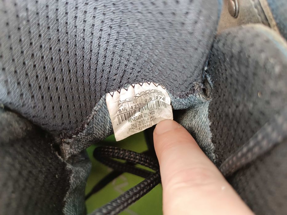 Ботинки берцы Lowa Renagate Gore tex 42.5 27.4 см кожа Slovakia
