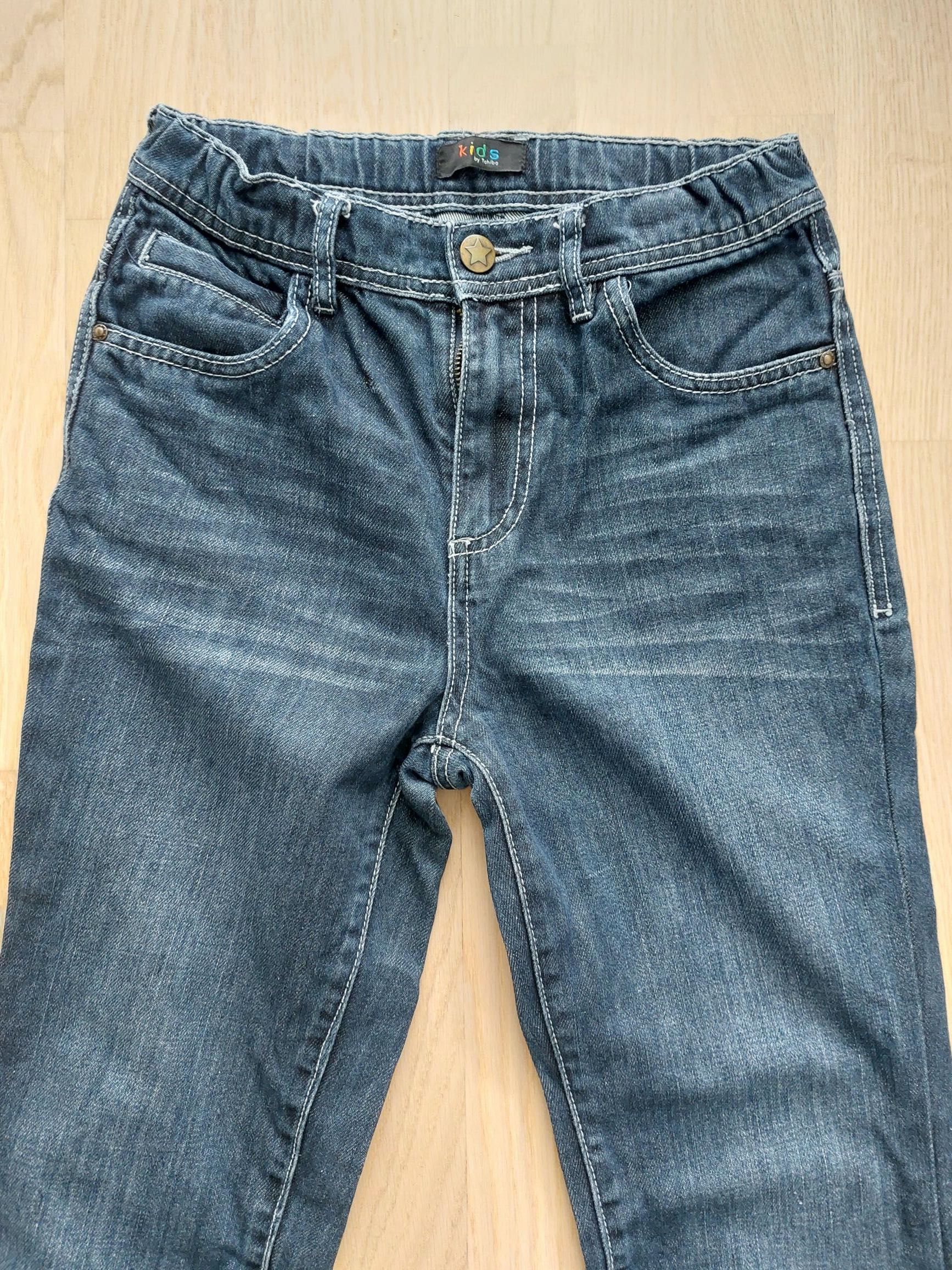 spodnie chłopięce jeans tchibo 146/152