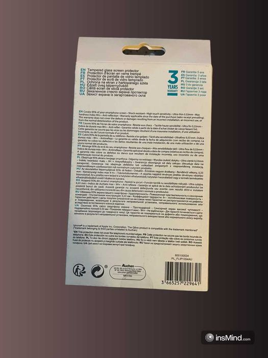 QILIVE
Película protetora para iPhone 13 mini