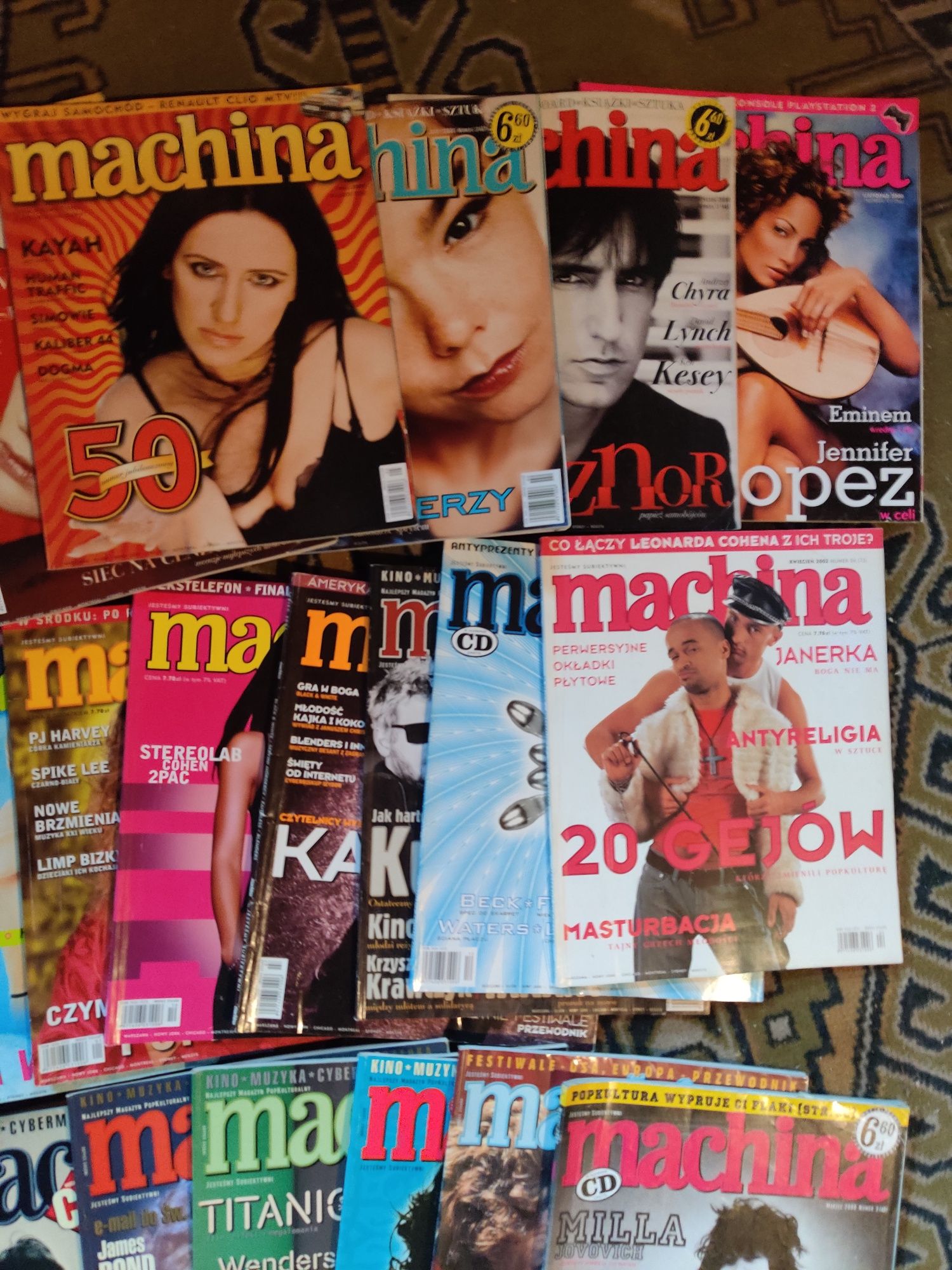 Machina zestaw czasopism z lat 1999- 2000 dla kolekcjonerów