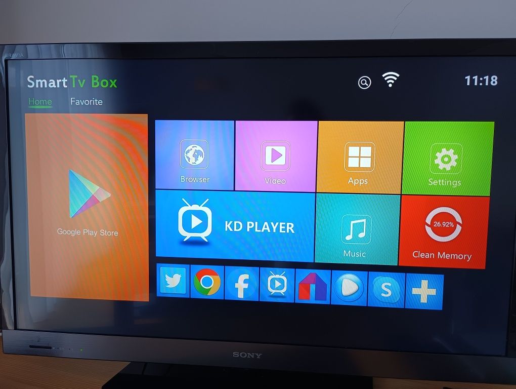 Telewizor Sony + Smart Box