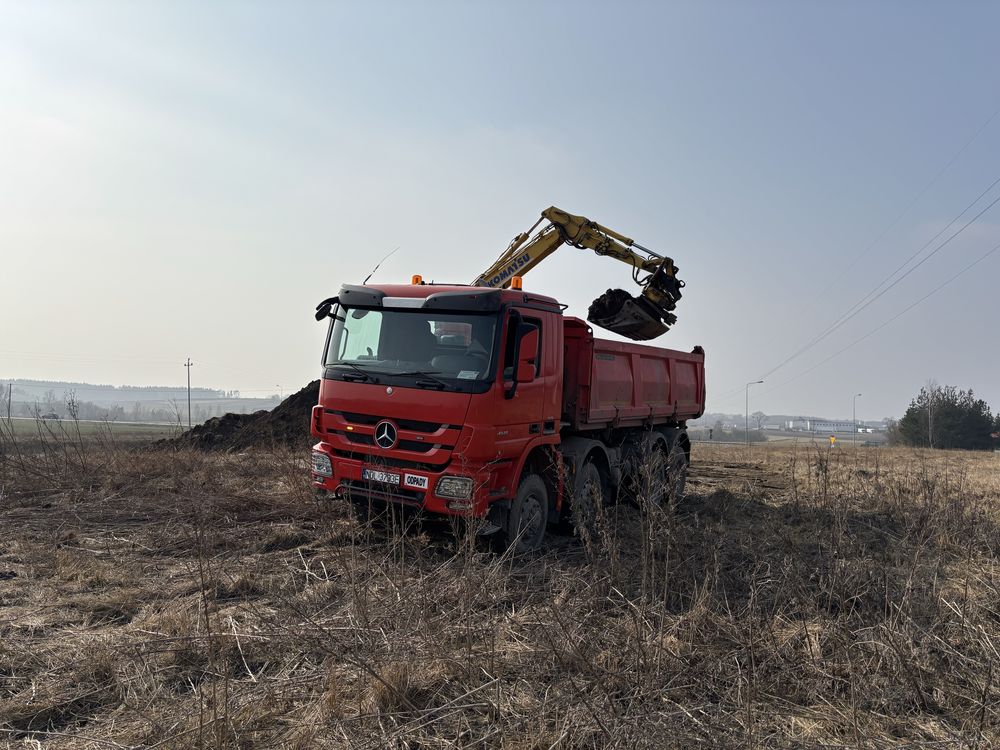 Mercedes Actros MP3 8x6 hudroburta Meiller Kipper EPS