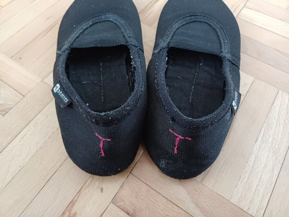 Buty do gimnastyki dziecięce Domyos (Decathlon) z tkaniny - baletki