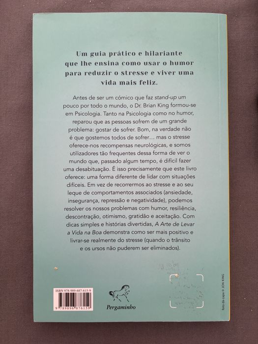 A arte de levar a vida na boa- Dr.Brian King