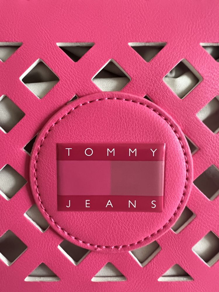 Tommy Jeans Retro basket Torebka mała piękna
