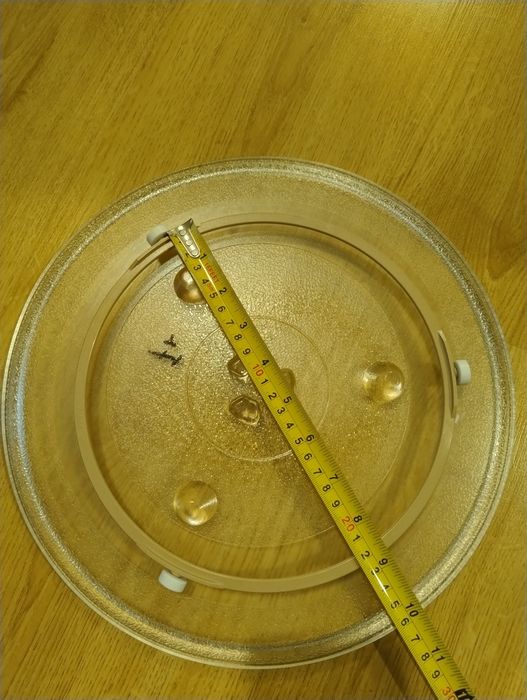 Talerz do kuchenki mikrofalowej IKEA nowy 31.5 cm