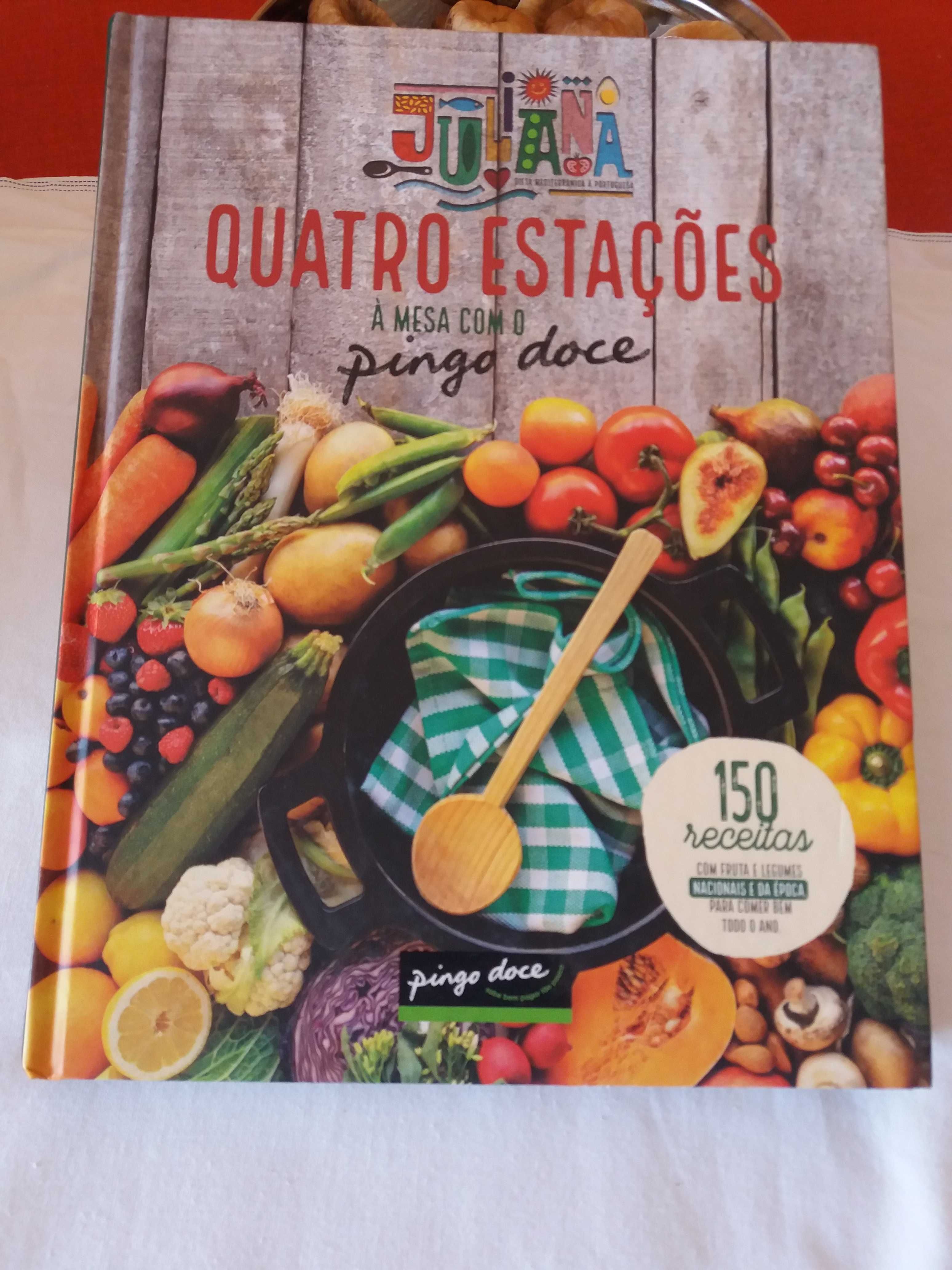 Livro de receitas deliciosas " Quatro estações"