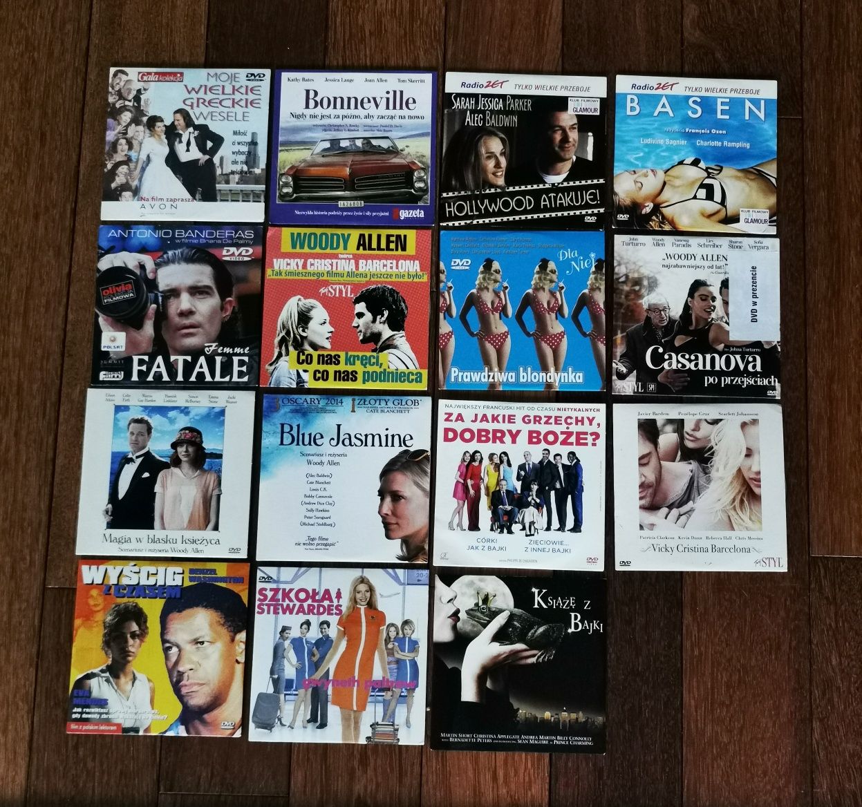 50szt filmy dvd polskie i zagraniczne