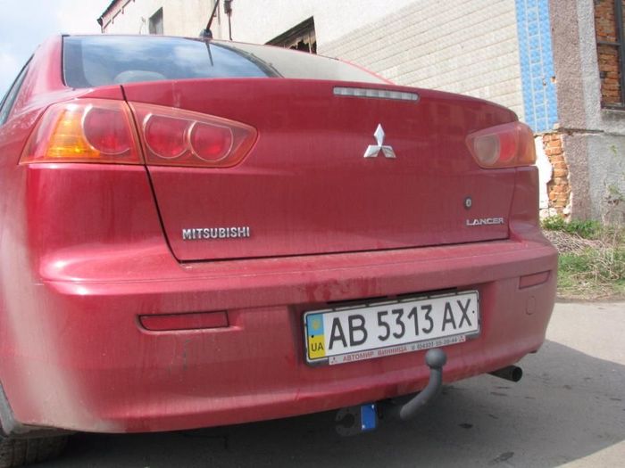 Фаркоп Mitsubishi Lancer 9, 10. Прицепное на Митсубиси Лансер +Электро