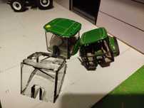 Kabiny do modeli John Deere 1:32 siku, ertl, nie wiking