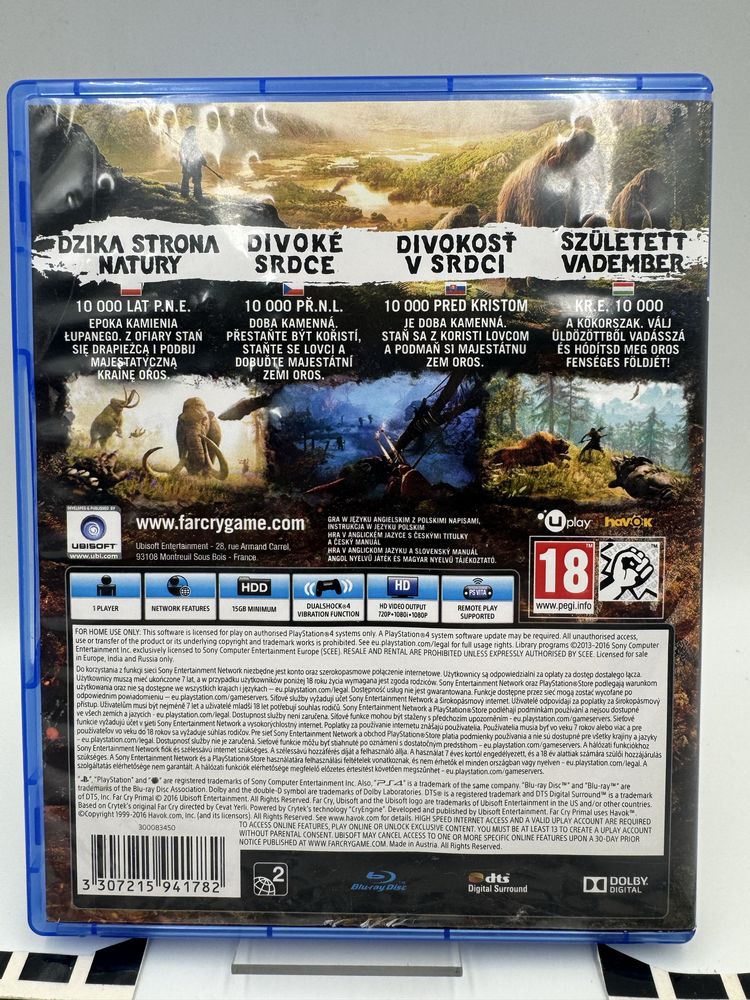 FarCry Primal Ps4 Gwarancja