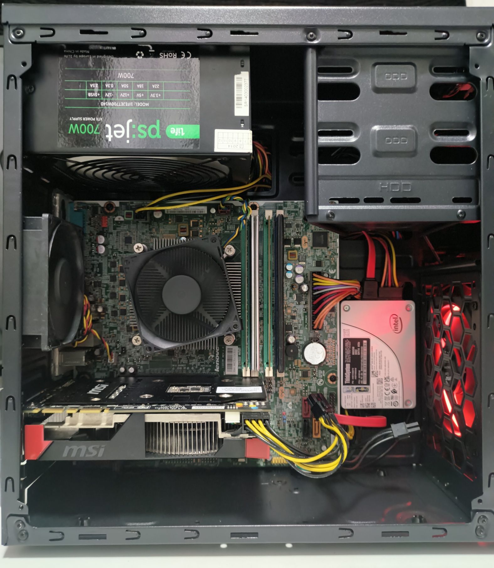 PC Gamer Core i7 2600(Xeon 1230) 3,6ghz+GTX 760 2gb +12gb+960gb SSD