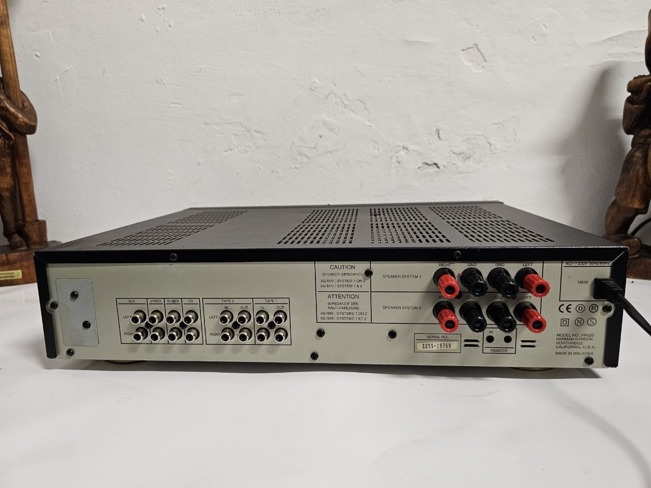 Wzmacniacz stereo Harman Kardon HK 620, 2 x 60