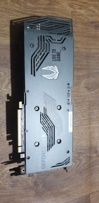 Видеокарта Zotac Triniti  RTX3070ti 8gb!