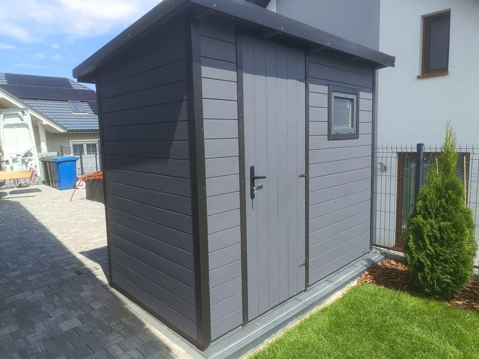 Domek narzędziowy, domek ogrodowy, szopka drewniana