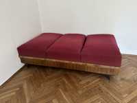 Vintage retro tapczan sofa pufa do siedzenia