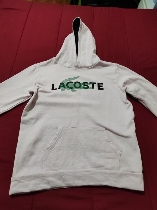 Sweat Lacoste rosa claro