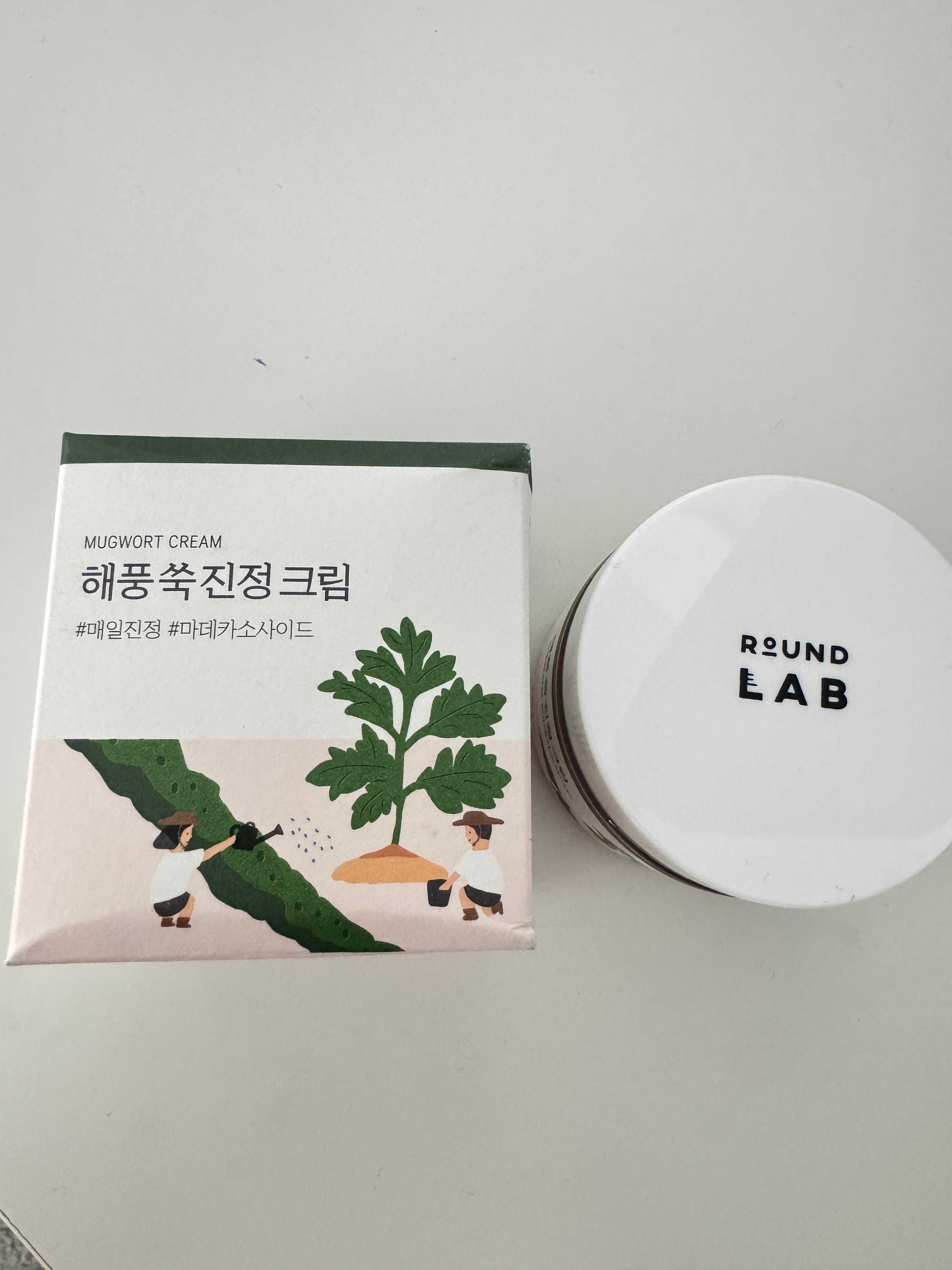 Round Lab - Mugwort Calming Cream - 80mll