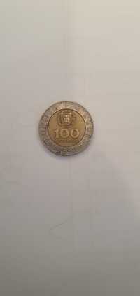 Moeda de 100 Escudos de 1991